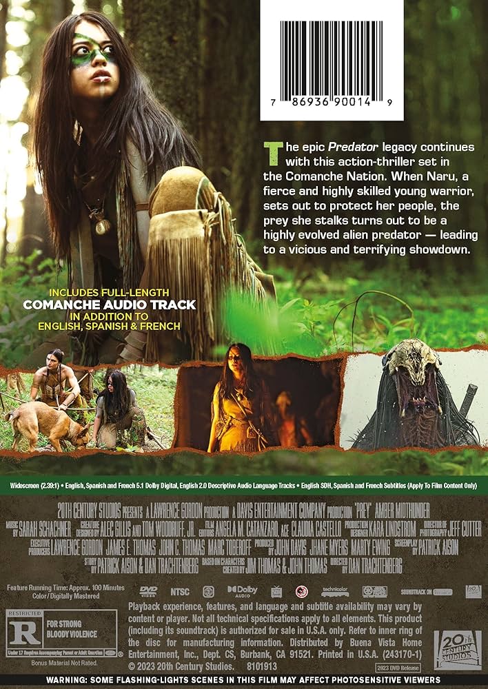 Amazon.com: Prey [DVD] : Amber Midthunder, Dan Trachtenberg